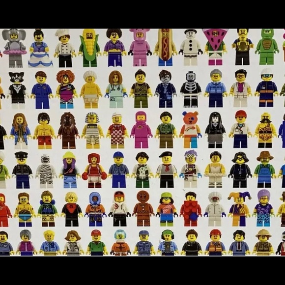 NEW 2020 LEGO Minifigure 1000 Piece Puzzle 25x20 SEALED activity - Picture 1 of 6